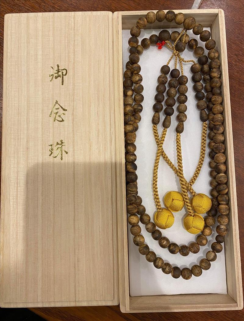 真言宗の数珠・腕輪(ブレスレット) 【Aランク】海南島伽羅 尺二 共 